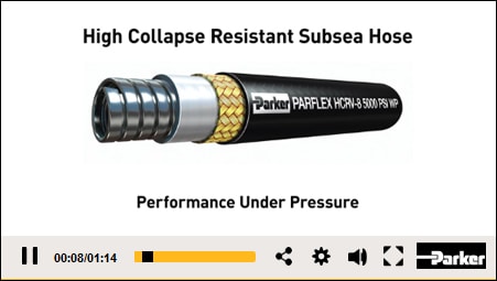 Subsea Hose Video from Parker Parflex